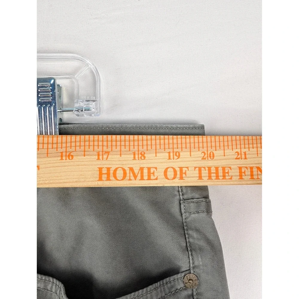 Polo Ralph Lauren Pants‎ Mens 38/32 Gray Straight Leg Cotton Stretch Twill